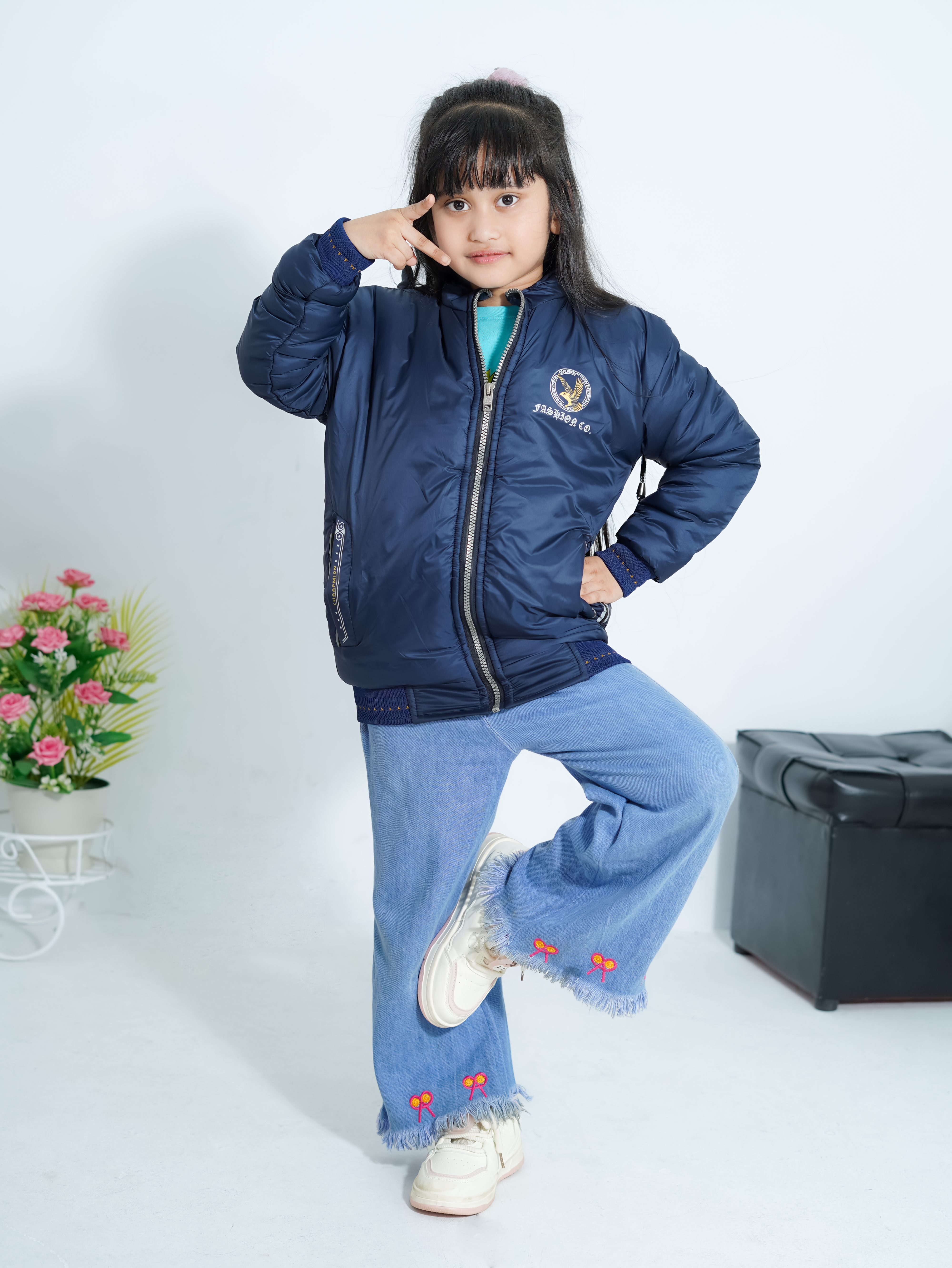 Boys & Girls Jacket Navy
