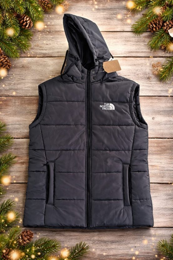 2 in 1 Vest Puffer Jacket (Deep Grey)